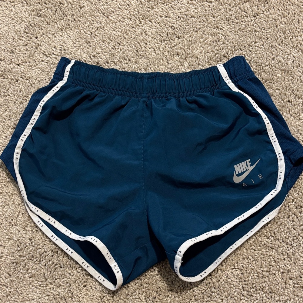 Nike Air Navy Blue Shorts with White Trim